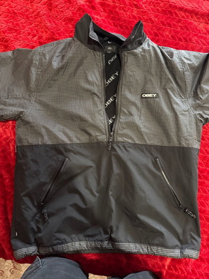 Obey ανδρικό μπουφάν anorak αντιανεμικό σαν καινούργιο