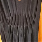  Μαύρο maxi φόρεμα