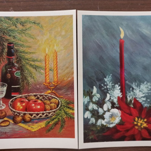 Collectible cards like new, set of 9 from 1970 Μπορείς series