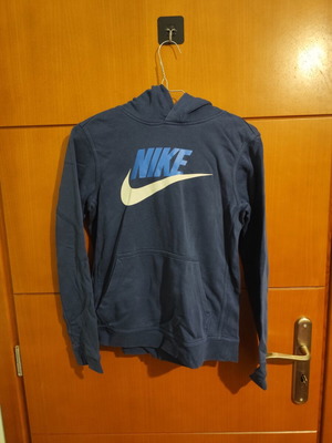 Nike hoodie like new, blue, size S