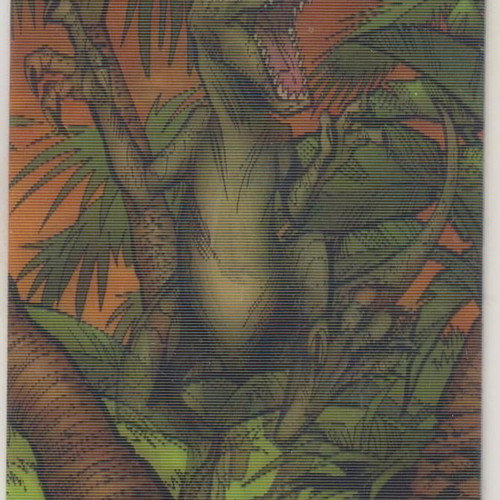 America 3D Dinosaur Phone Card like new, 2,000 print run