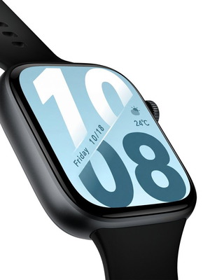 Honor Watch X5i Standard έξυπνο ρολόι μαύρο σιλικόνης λουράκι νέο