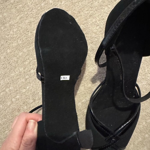 Sandals new, size 39, black