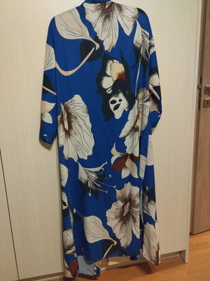Blue kimono with pattern, new