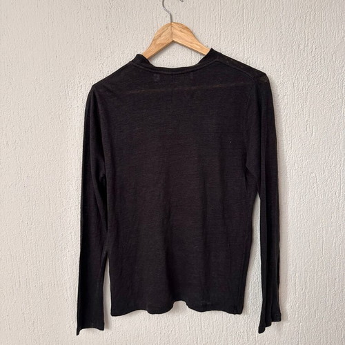 Linen blouse IRO Paris gray like new, size S