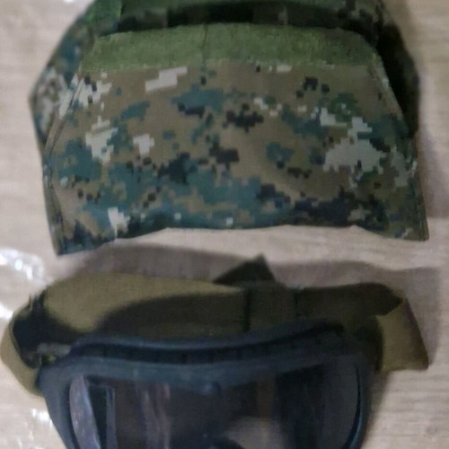 Military goggles used, desert UV, US army style