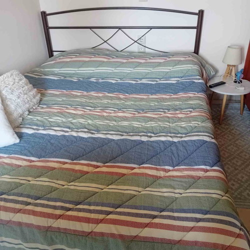 Bed with mattress, sofa and fridge like new, gift washing machine 7 kg