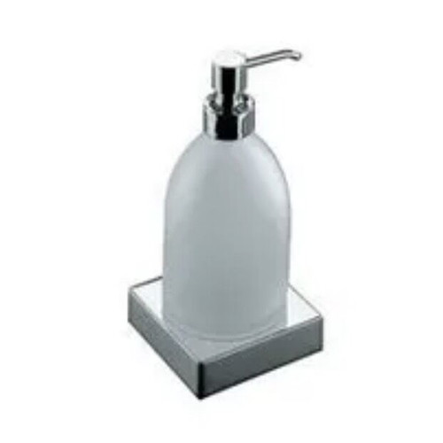 Inda Logic 3300 dispenser new, glass with brass chrome base