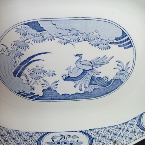Furnivals Limited Old Chelsea oval serving platter, antique