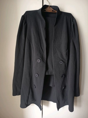 Shein women's elastic black suit 2XL new