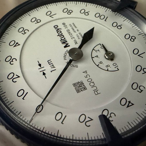 Mitutoyo 2109S-10 Micron Dial Indicator 0-1mm