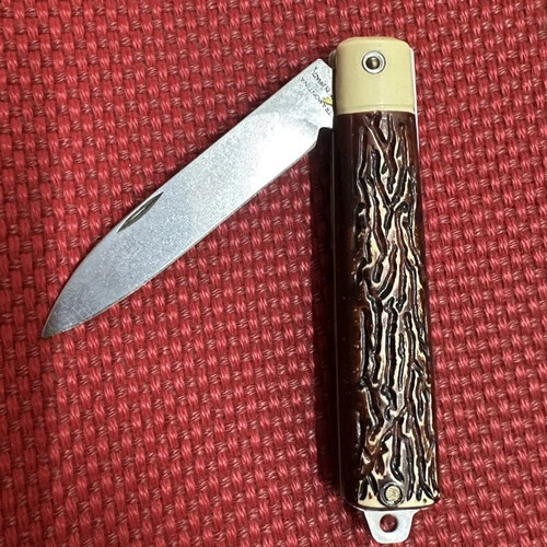 Tramontina pocket knife with 7.5 cm stainless steel blade and ABS handle