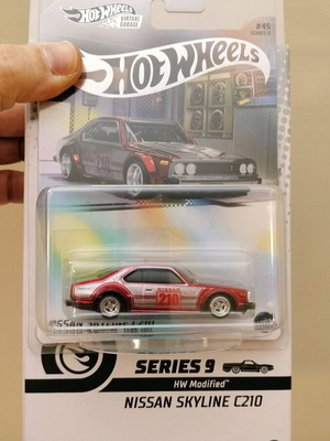 Hot Wheels NFTG Garage Nissan Skyline C210 Series 9 new
