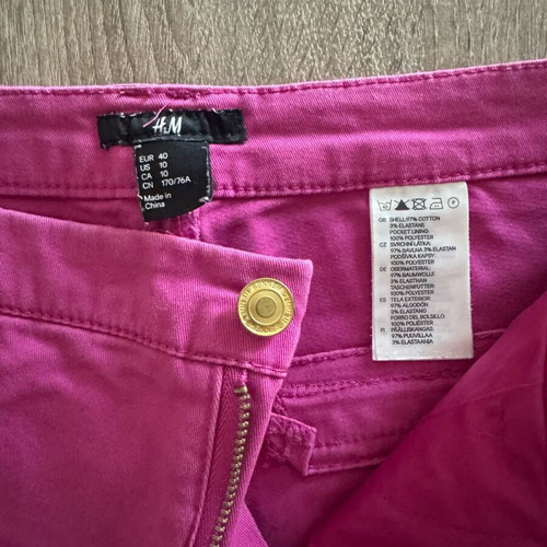 H&M Pink Shorts like new, size 40 L