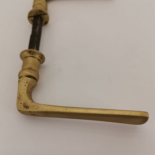 Bronze door handle used, 1920 era
