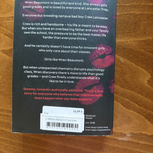 A Million Kisses In Your Lifetime by Monica Murphy like new