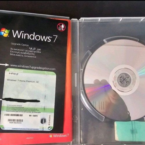 Microsoft Windows 7 DVD like new with original box