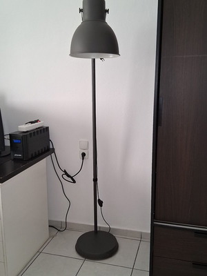 Ikea Hektar floor lamp used, fully functional