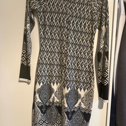 Dress spring new, black and grey