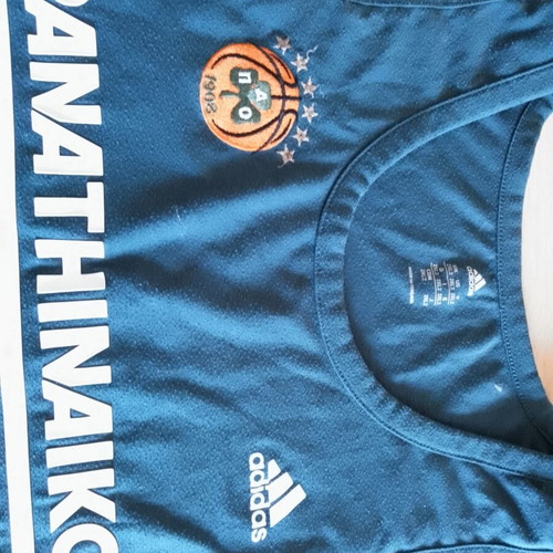 Adidas Panathinaikos Basketball Jersey XXL like new, cotton