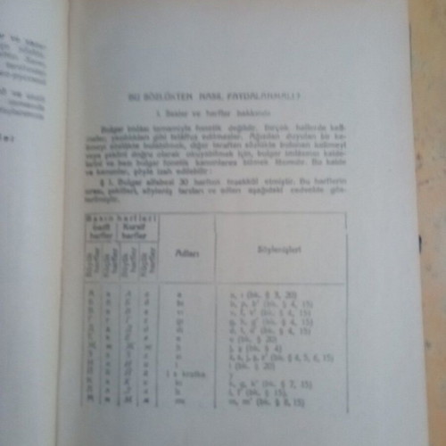 Bulgarian-Turkish Dictionary used from 1957 with hardcover