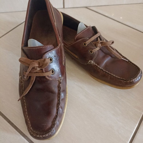 Men's leather shoes Marks & Spencer No 43 used, brown