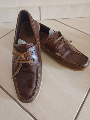 Men's leather shoes Marks & Spencer No 43 used, brown