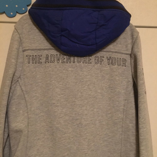 SOCCX teen jacket-blazer used, grey with removable inner lining
