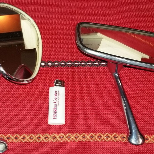 Antique mirrors like new, set of 2 from different cars