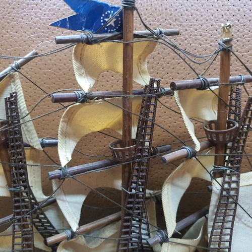 Vintage Cutty Sark 1869 ship model used, plastic