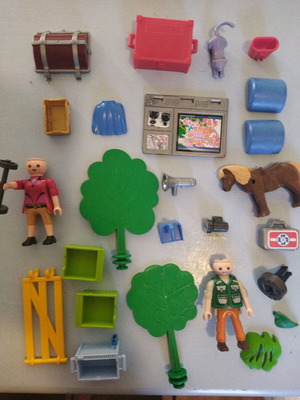 Playmobil set of 25 items like new