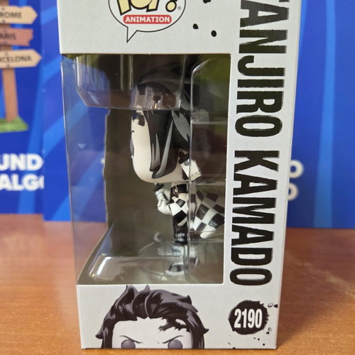 Funko Pop Animation Demon Slayer Tanjiro Kamado Sumi-Ink Figure new