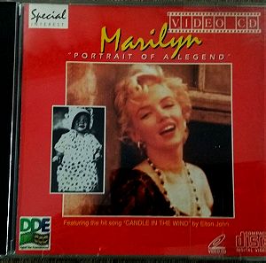MARILYN - POTRAIT OF A LEGEND Marilyn Monroe VideoCD VCD (χωρίς ελληνικούς υπότιτλους)
