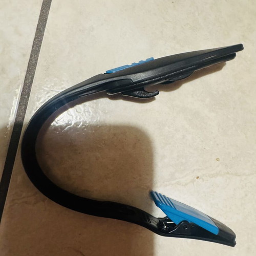 Energizer LED Book Light with Clip used, black