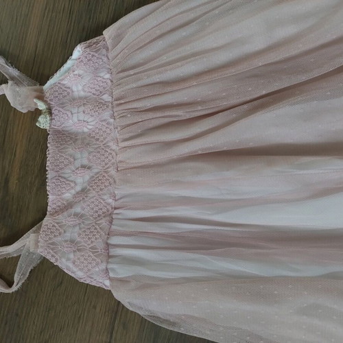 Handmade dress for formal occasion new, with knitted hat gift