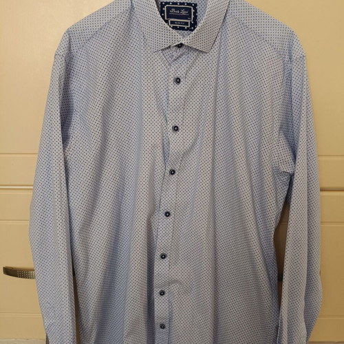 Berto Lucci men's suit like new, jacket, shirt and chino pants