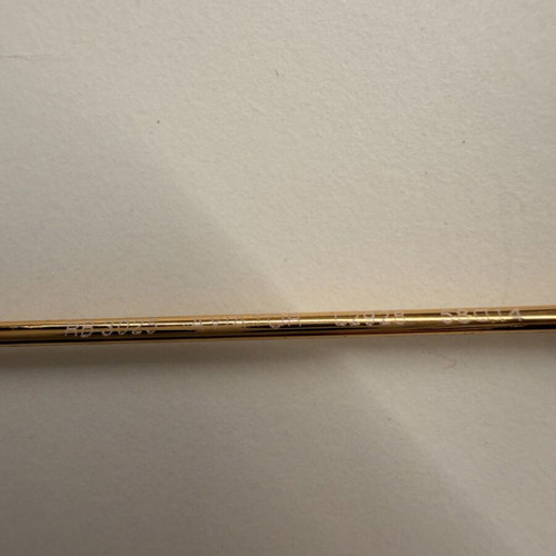 Ray Ban Aviator sunglasses used, gold color with case