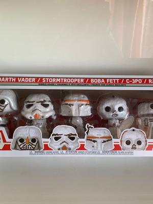 Funko POP! Disney Star Wars Holiday 5-Pack Special Edition нов
