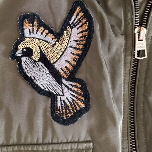 Bershka bomber jacket, women's medium size