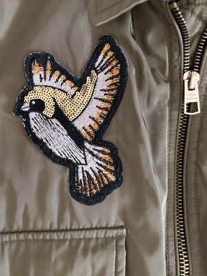 Bershka bomber jacket, women's medium size
