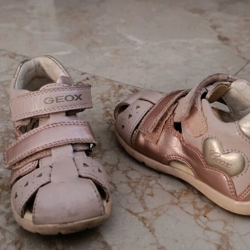 Geox sandals size 22 used, anatomical