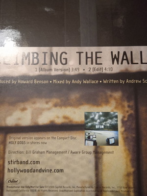 Stir Climbing The Walls CD used