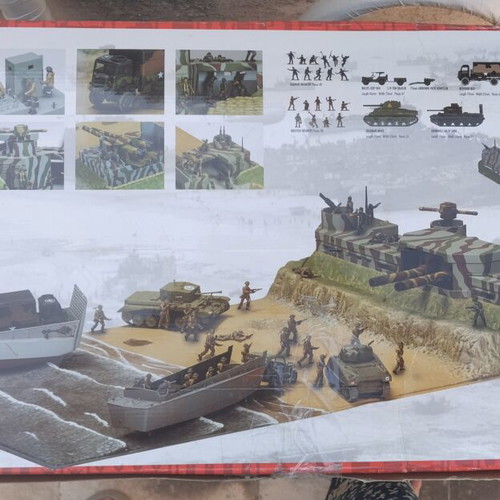 Airfix 1:76 D-Day Operation Overlord Model Kit used