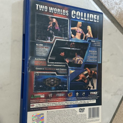 WWE SmackDown! vs. Raw PlayStation 2 game used, CIB