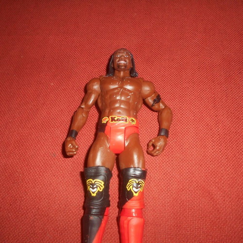 WWE Wrestling Kofi Kingston Mattel 2010 Action Figure used