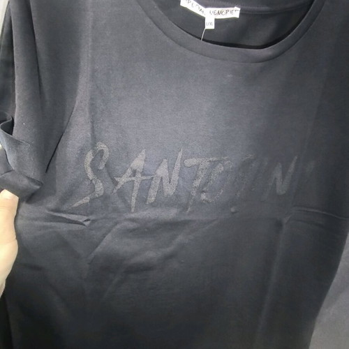 Santorini T-shirt Grecian Memories new, black, size L-XL