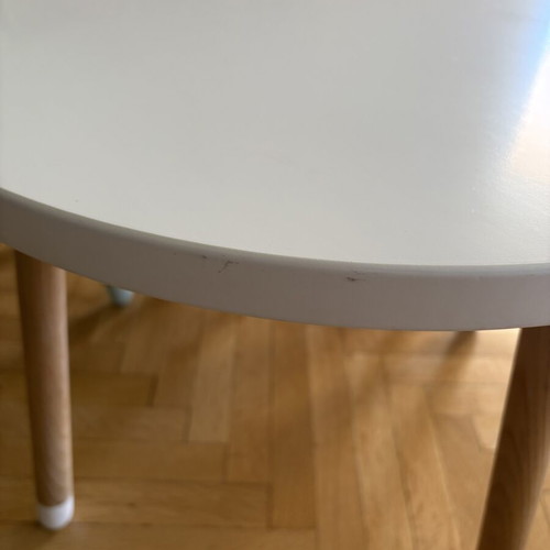 Flexa Dots table, chair and stool set used