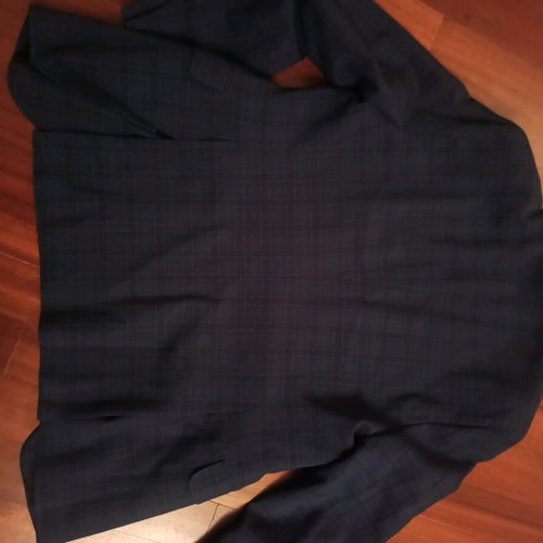 Massimo Dutti suit used, blue, wool, size 36/38