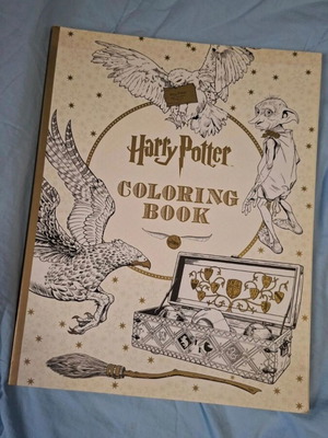 Βιβλίο ζωγραφικής Harry Potter μεταχειρισμένο με ξυλομπογιές