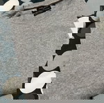 Zara man men's blouse with fine cashmere knit like new, gray, size M